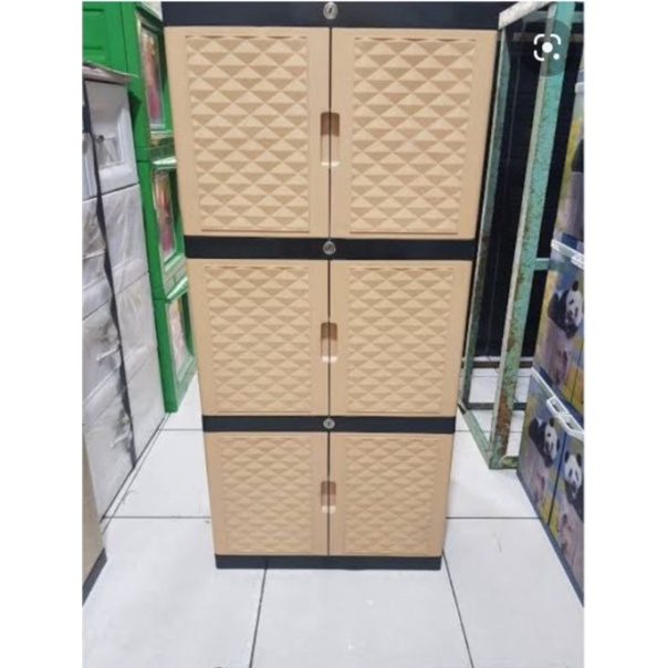 Lemari Plastik 3 Susun