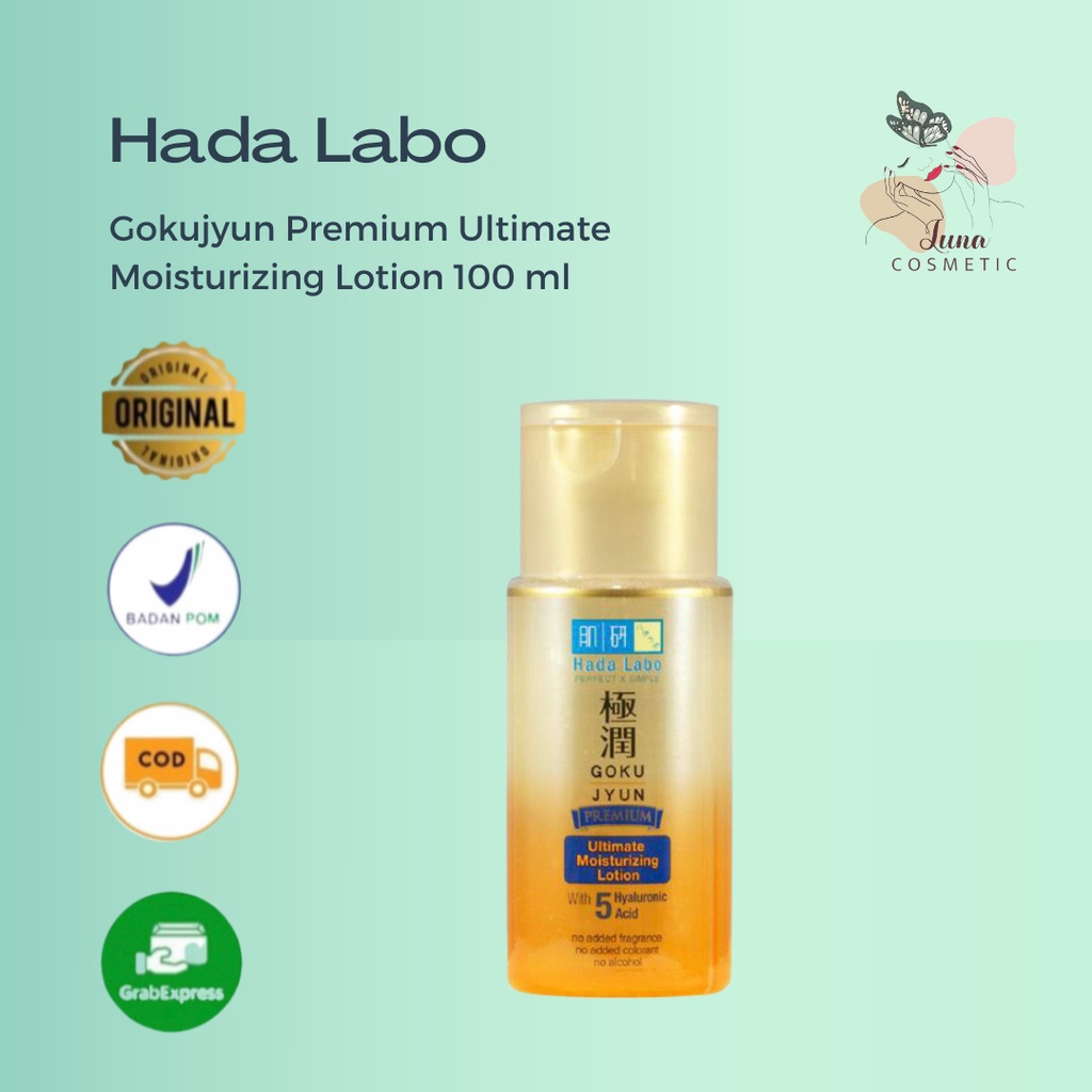 Hada Labo Gokujyun Premium Ultimate Moisturizing Lotion 100 ml Hadalabo