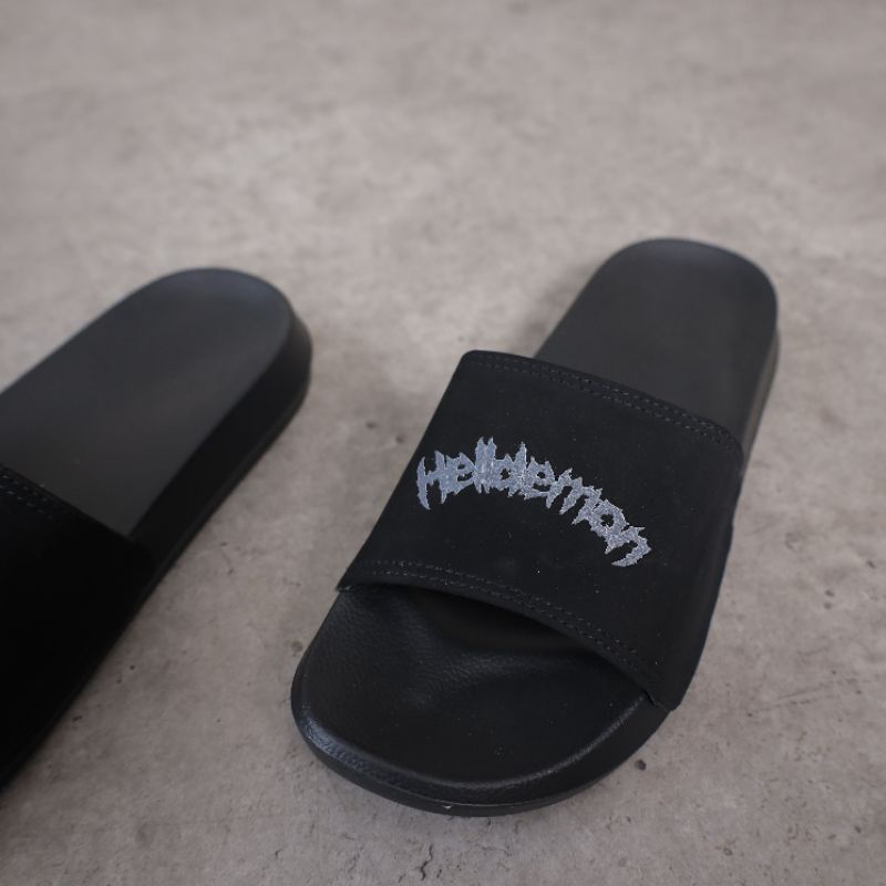 sandal slop hell demon pria wanita icarus footwear