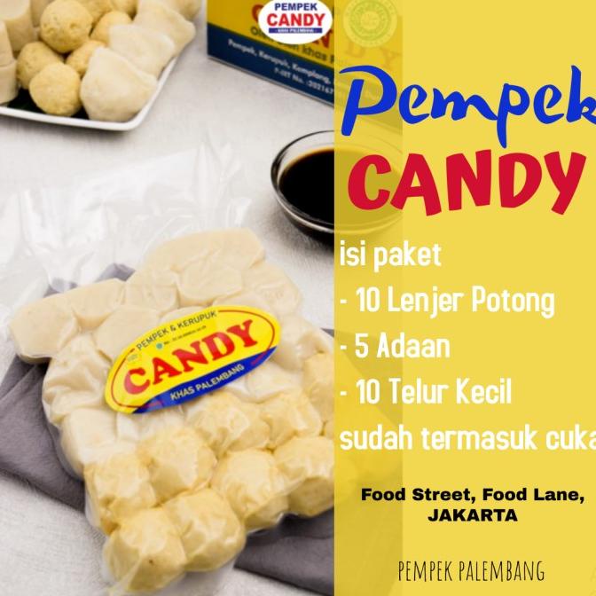

Sale Pempek Candy Palembang Paket A /PERMEN LUNAK/PERMEN VIRAL/PERMEN MILO/PERMEN YUPI/PERMEN JADUL/PERMEN KARET
