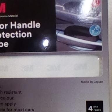 3M Door Handle Protection Tape Original