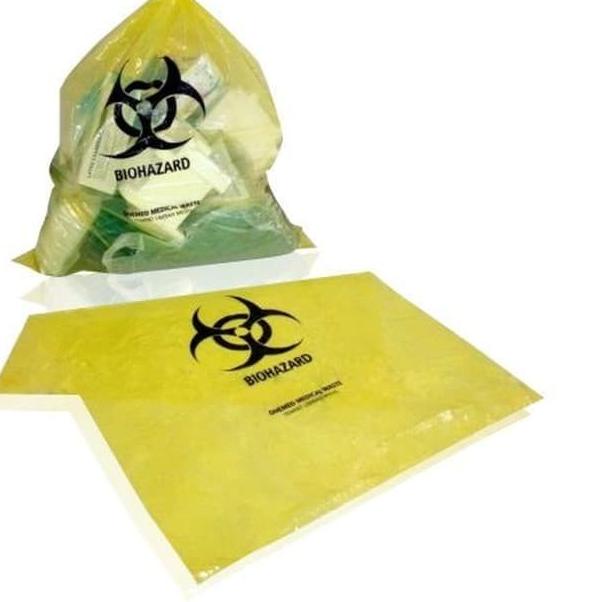 

Kantong Plastik BioHazard 60x80cm pak isi 50
