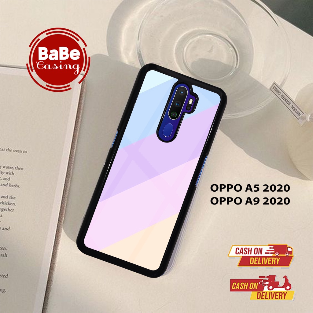 Case Oppo A5 2020 A9 2020 - Casing Hp Oppo A5 2020 A9 2020 - [ RAINBOW ] - Case Hp - Casing Hp - Sof