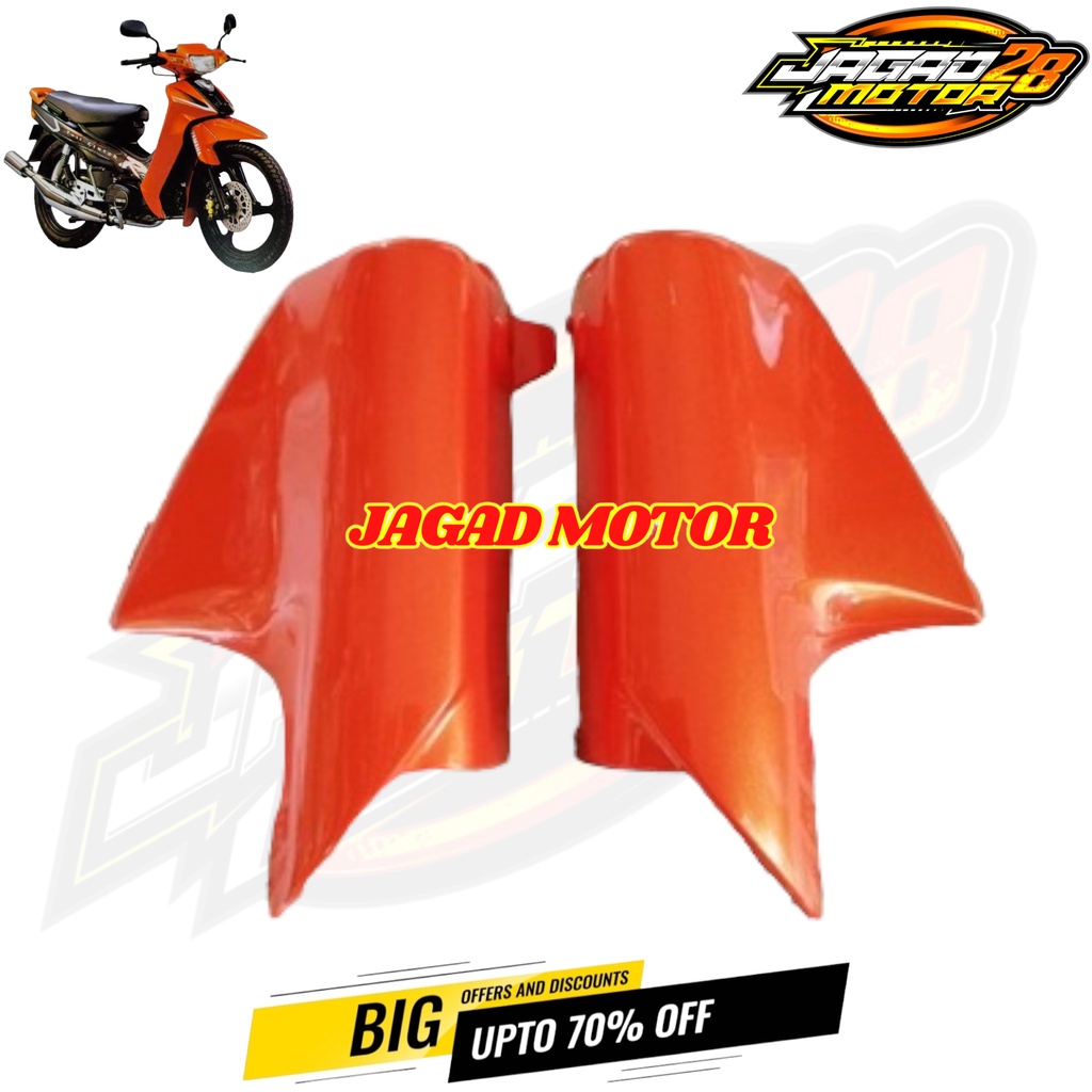 Cover Tutup Shock Depan Yamaha Fizr Fiz R Orange / Tutup Shock Depan Yamaha Fizr Fiz R Orange / Cover Tutup Shock Sock Sok Shok Depan Yamaha Fizr Fiz R Orange / Tutup Shock Sock Sok Shok Depan Yamaha Fizr Fiz R Orange