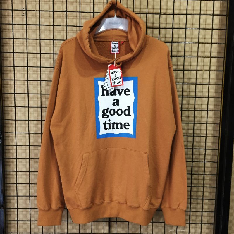 Hoodie Have A Good Time Blue Frame