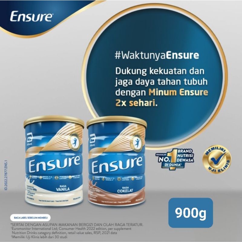 

Ensure 900gr vanila dan cokelat