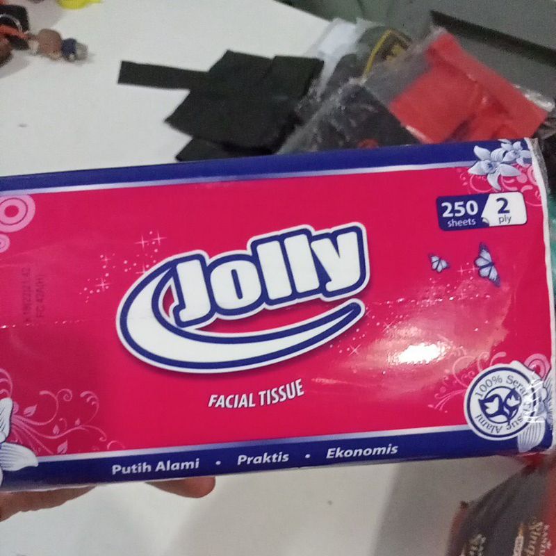 JOLLY Facial Tissue [250 Sheets/ 2 Ply]