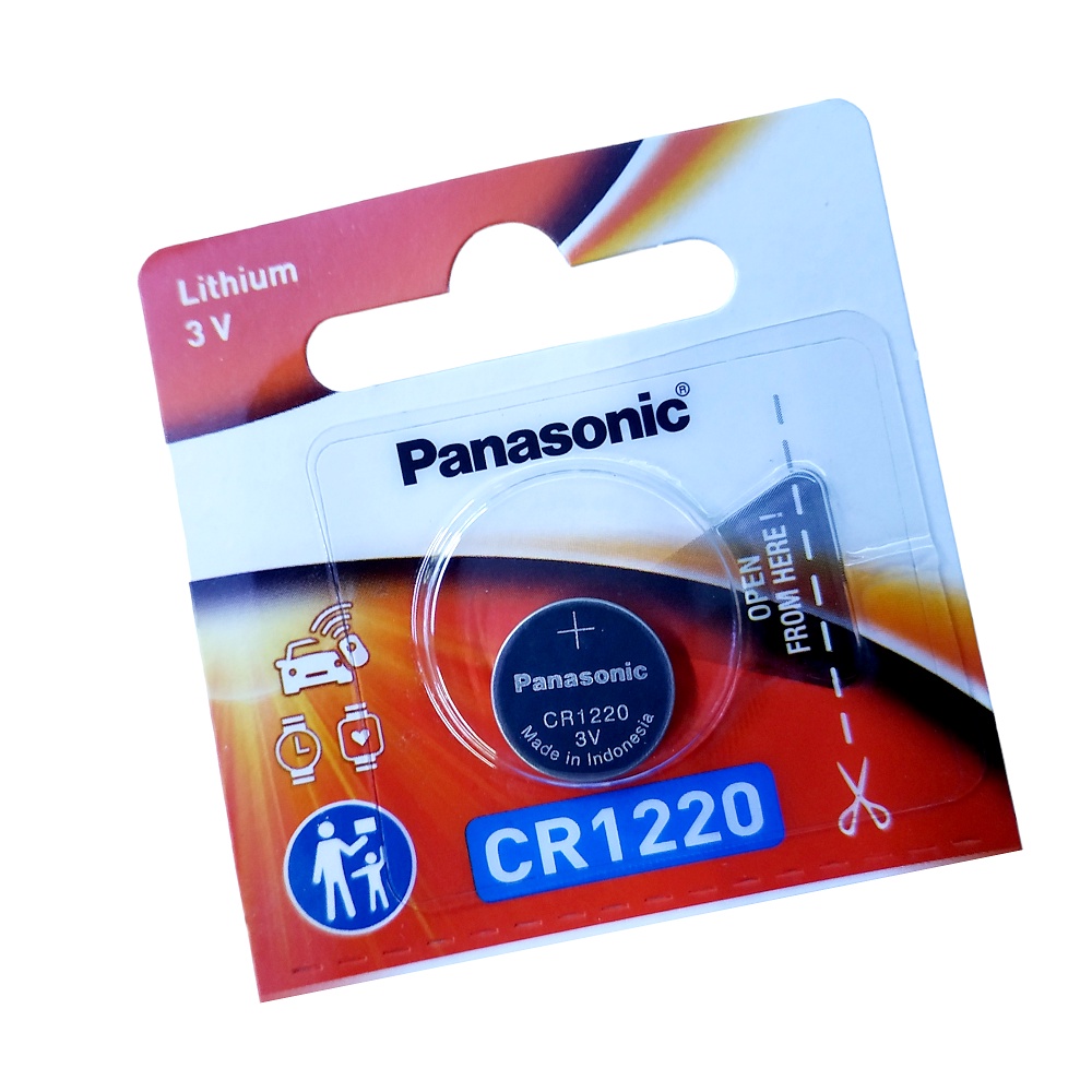 Baterai Panasonic CR1220 Lithium 3V