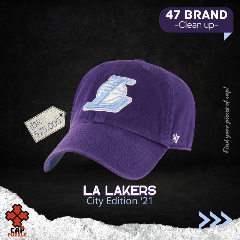 47 Brand (Clean Up), LA Lakers City Edition 2021