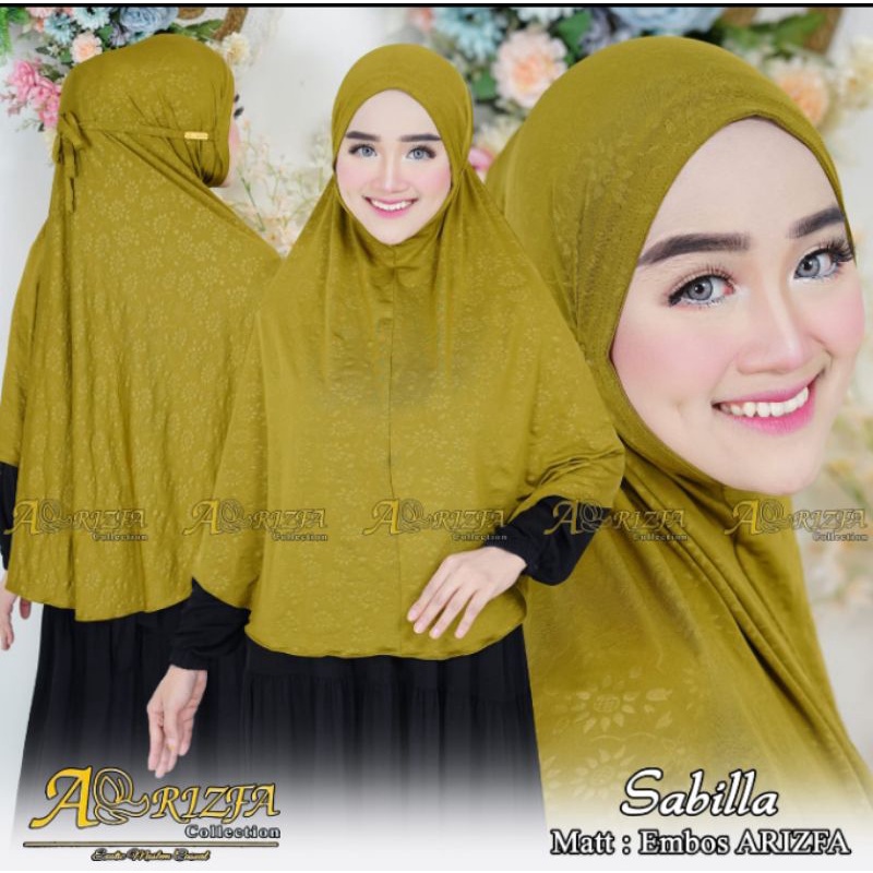 Hijab instan JUMBO SABILLA NON PAD  ory by arizfa