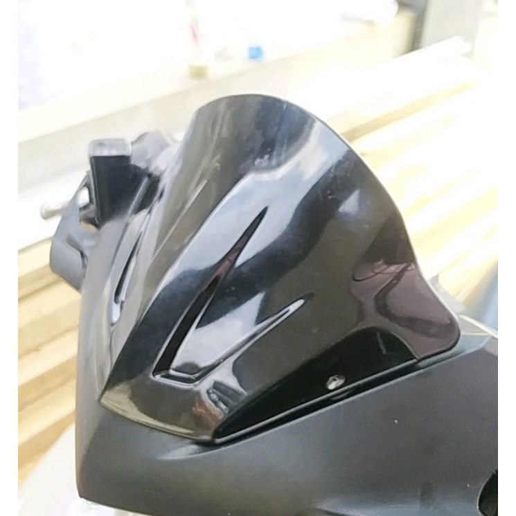 COD Visor Motor Beat Karbu Warna Hitam Carbon Bahan Berkualitas