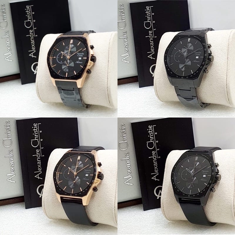 JAM TANGAN PRIA ALEXANDRE CHRISTIE 6648MC / AC 6648 ASTERIA SERIES [ORIGINAL]