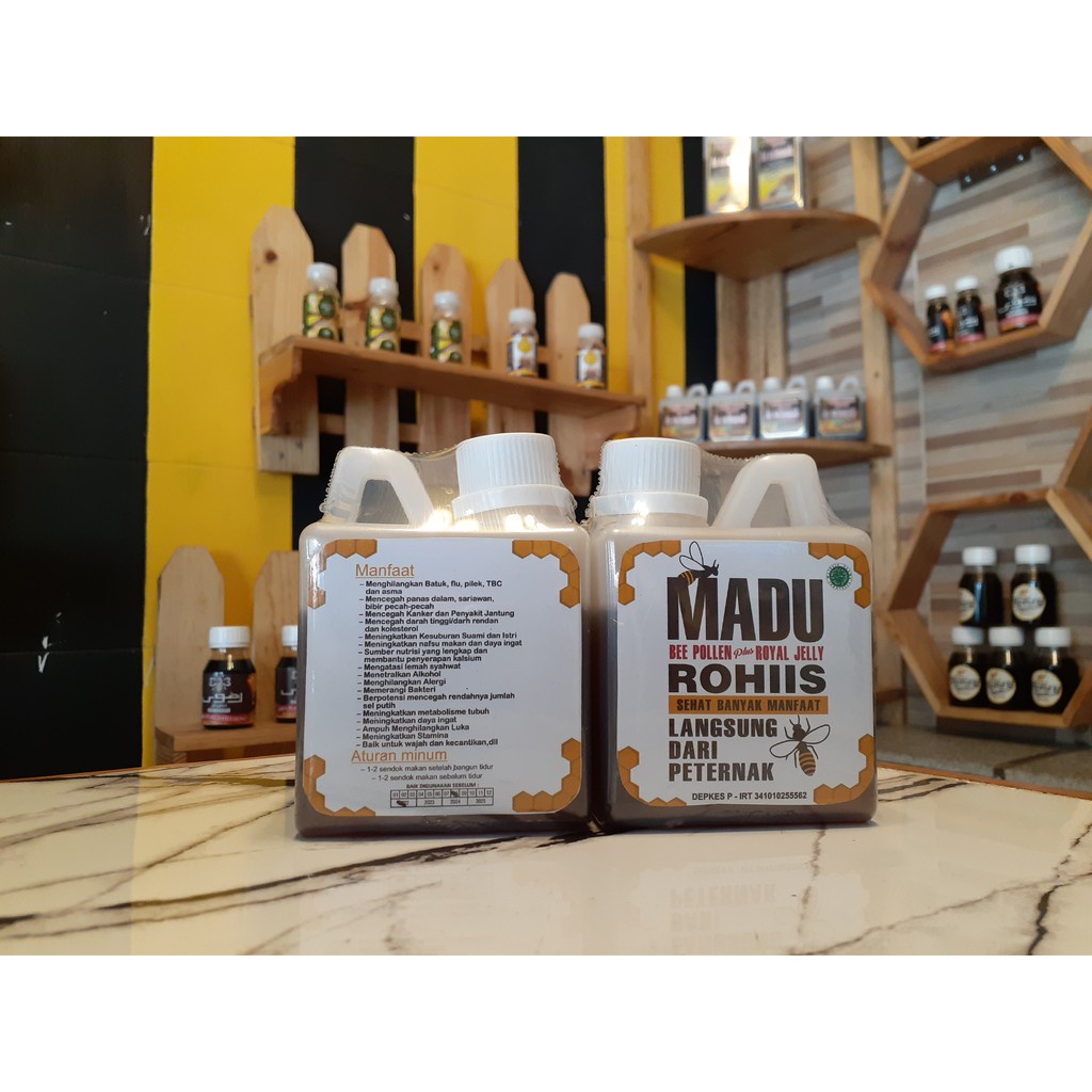 

Madu Hutan Kalimantan Rohiis 500 gr