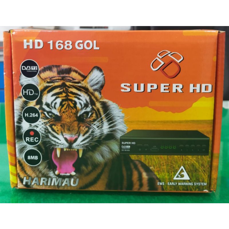 SET TOP BOX TENNOX / SUPERHD HD 168 GOL Komodo Harimau KIJANG / WINASAT STB Antena TV Digital / settopbox ORIGINAL SUPER HD  / Digital Receiver / topbox set top bok