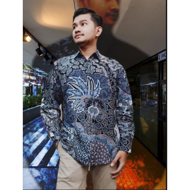 KEMEJA BATIK PRIA LENGAN PANJANG FOURING BAHAN KATUN PREMIUM SUPER|| Soloan 40s || TERBARU PRIMISIMA LEMBUT S M L XL XXL