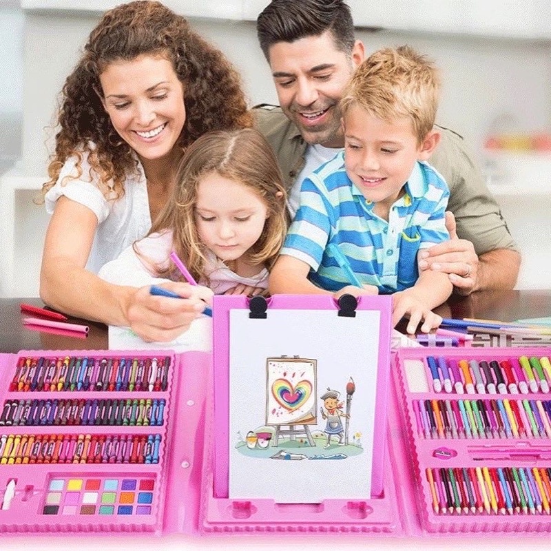 SUPER MEGA ART SET CRAYON SET 208pcs