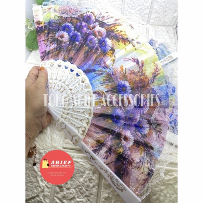 Souvenir Kipas Spanyol Renda Kipas Souvenir Pernikahan Kipas Cantik Mewah