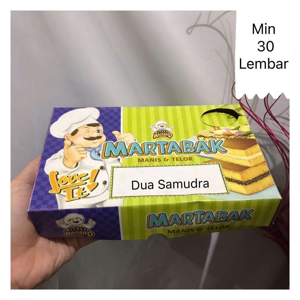 

(AE-8) KARDUS MARTABAK Dus Martabak Sedap Mantap MTB / Box Martabak 13,5 x 21 x 4,3 cm / Dus Box Hansel / Dus Kue Surabaya