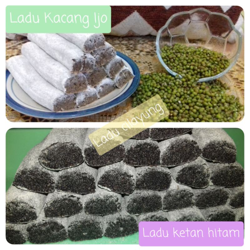 

Ladu Mix Ketan Hitan + Kacang Ijo 900grm (paket hemat 3box)