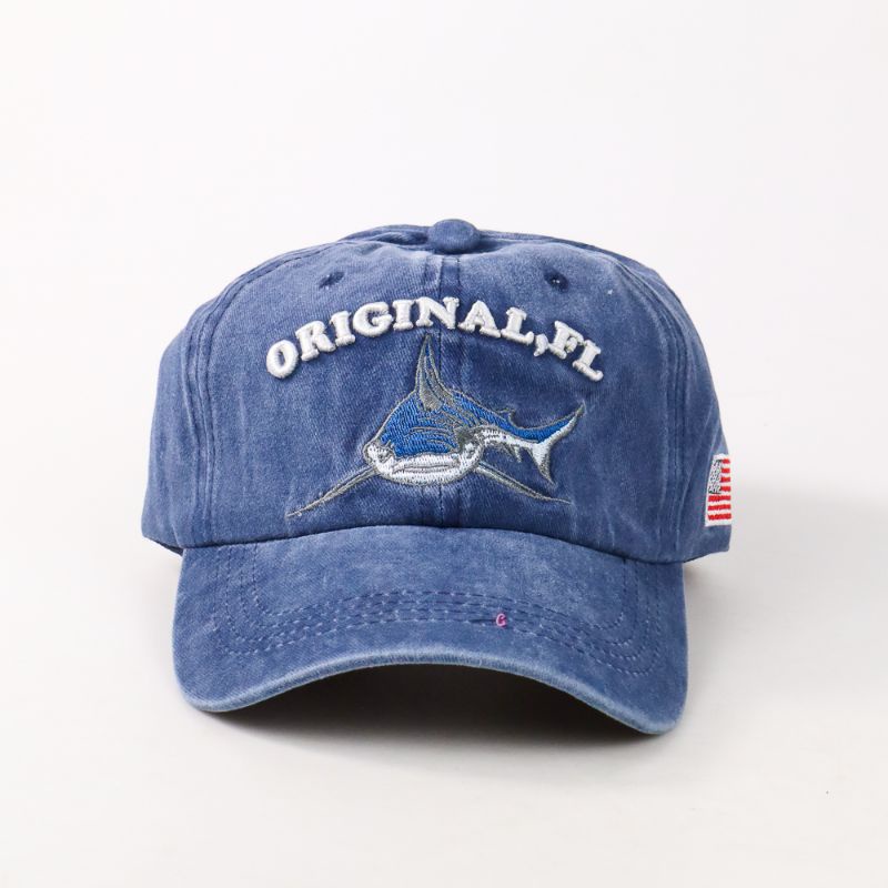 Topi Baseball Cap Snapback Model Shark Original FL
