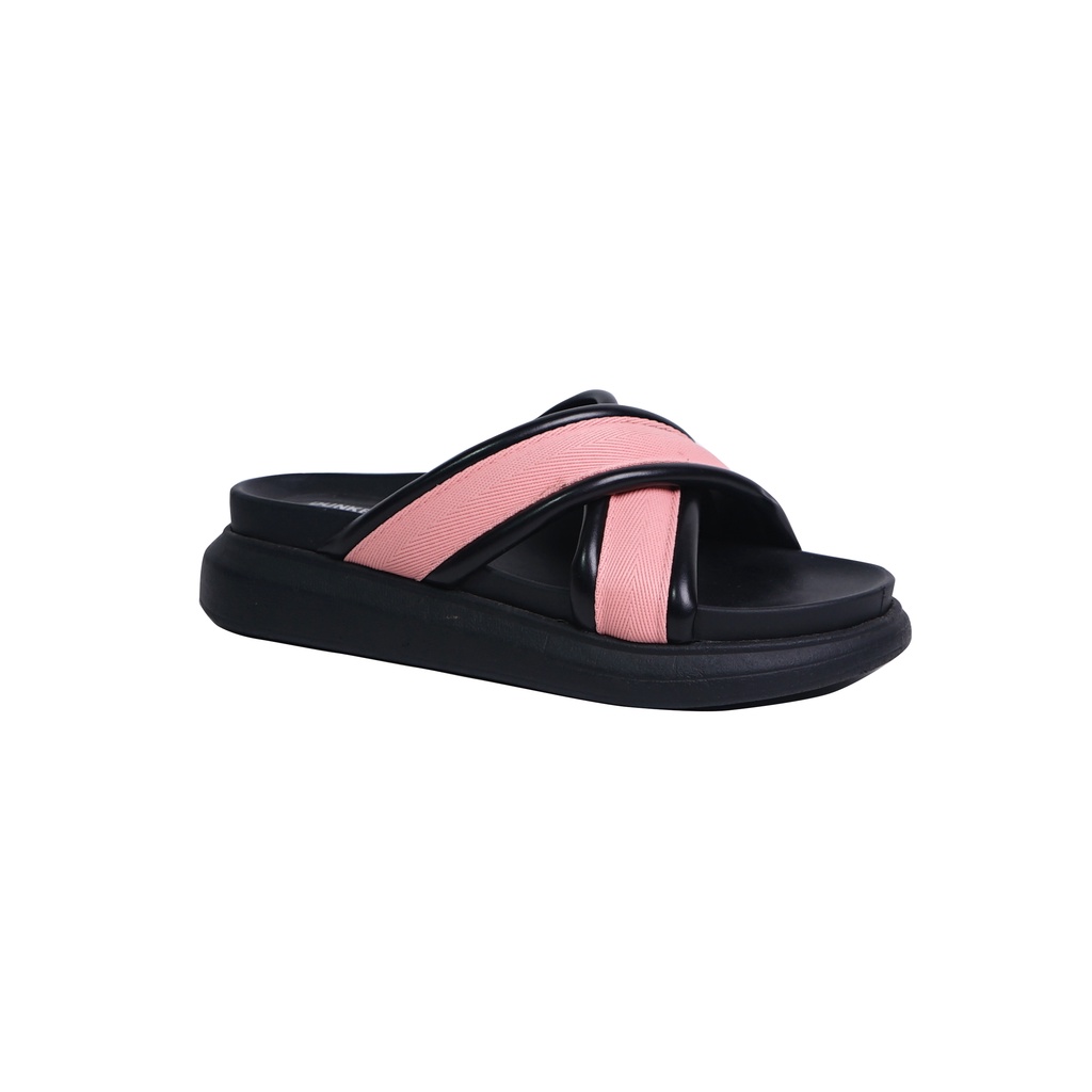 Adarastore - Dunkenstock ZOEY Sandal Casual Wanita Model Silang Sendal Cewek Tinggi 5 Cm