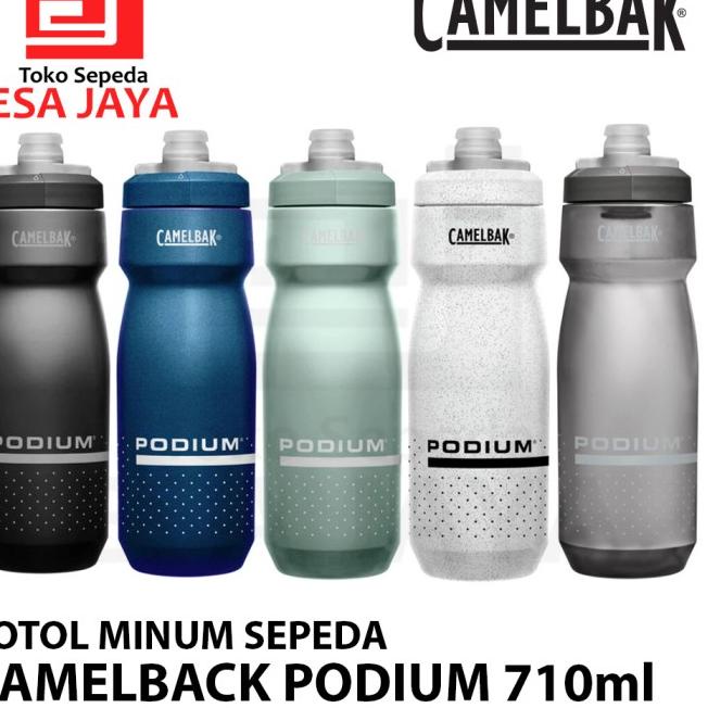 Bidon Botol Minum Sepeda Camelback Podium 710ml - Merah