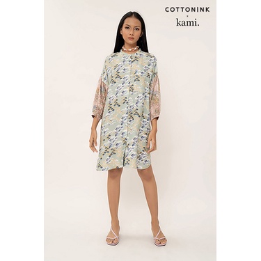 Cottonink x KAMI Mint Green Kanagawa Levana size XL (Preloved)