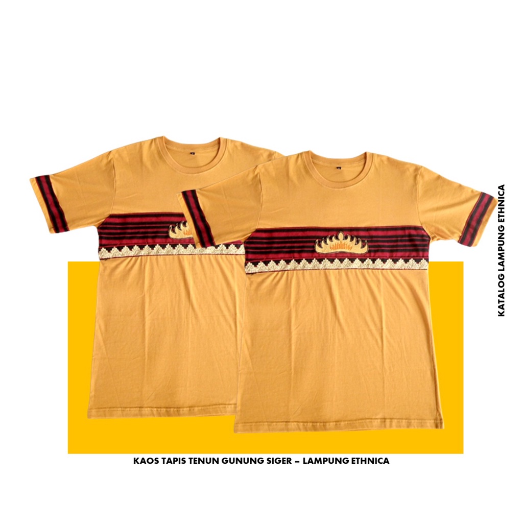 LAMPUNG ETHNICA OFFICIAL- TAPIS LAMPUNG ASLI -KAOS TAPIS LAMPUNG ETHNIC - KAOS TAPIS SIGER TAPIS GUN