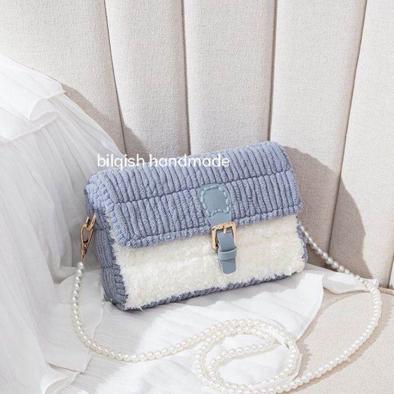 tas kanvas plastik diy- paket bahan lengkap tas diy- tas DIY lucu