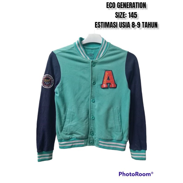 Jaket Varsity Eco Generation Thrift