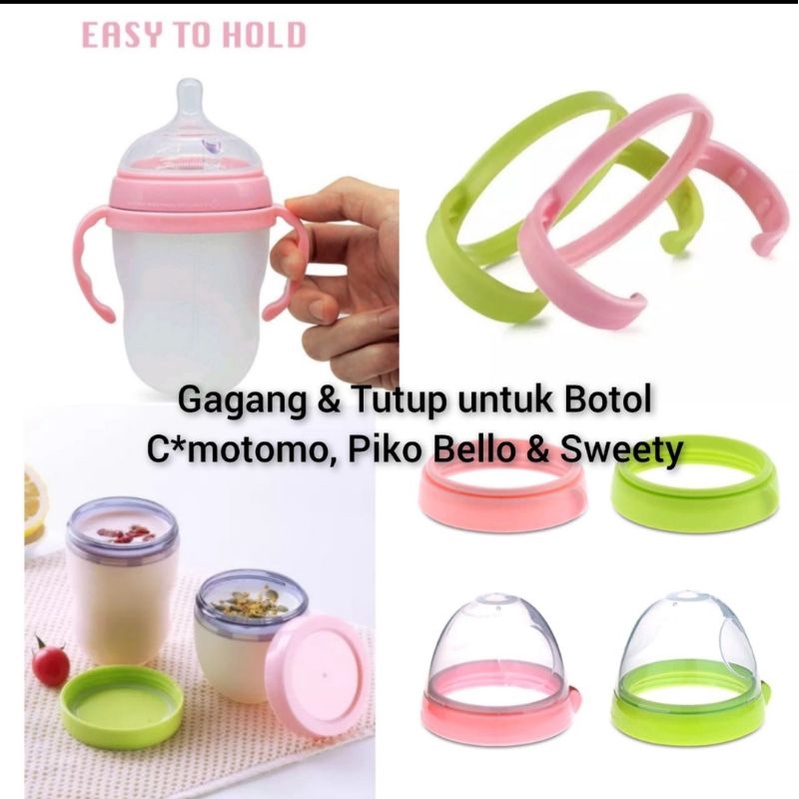 Gagang Handle &amp; Tutup Botol Dot C*mot*mo, Piko Bello, Sweety