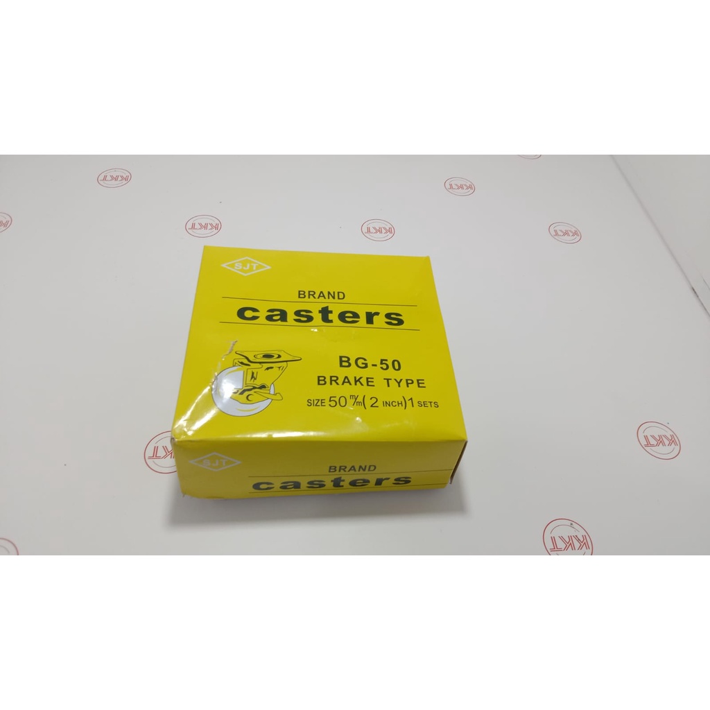 Roda Nylon rem Putih / Roda Lemari set/ Roda meja /Roda gepeng /Roda nylon CASTER SJT