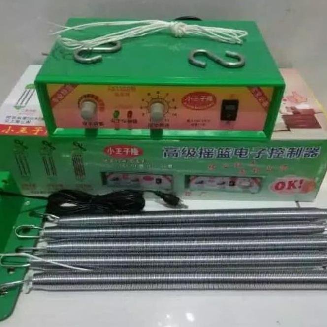 Ayunan Listrik Elektrik Bayi Otomatis Satu Set Siap Pakai