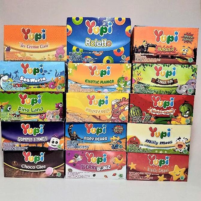 

ゃ (BOX) Yupi Aneka Macam Permen 24 pcs ⇫