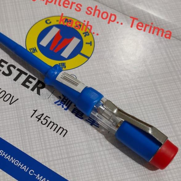 ORI UNIOR TESPEN TES PEN 140MM OBENG tes LISTRIK 140MM 140 MM UNIOR - UNIOR 140M 250V