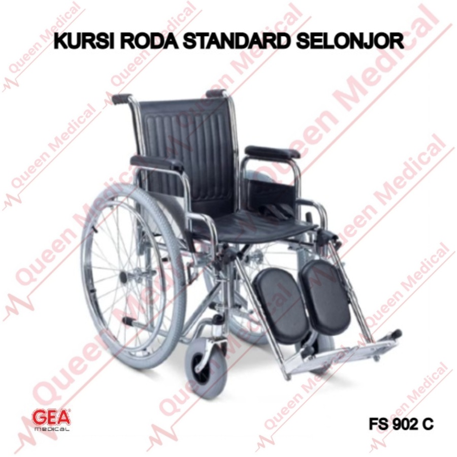 Kursi Roda Selonjor Standard GEA FS 902 C