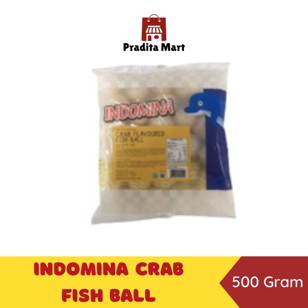 

FROZEN FOOD Indomina Crab Fish Ball 500 gr