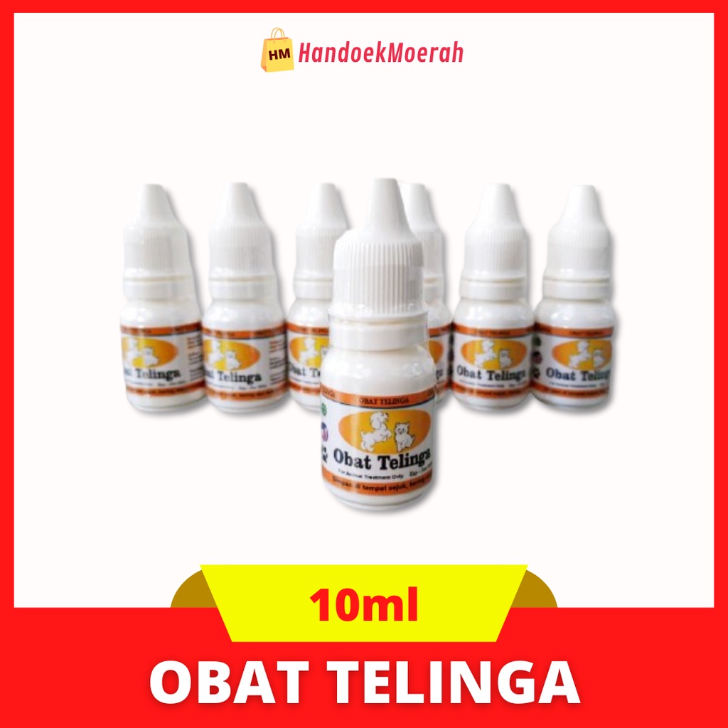 Obat Tetes Telinga 10ml Kucing &amp; Anjing Murah