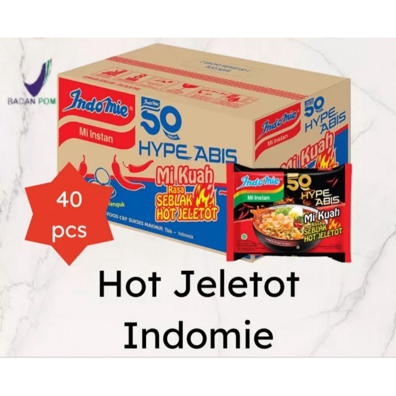 

Indomie Hype Abis Seblak / Indomie Goreng Rasa seblak per 1 dus