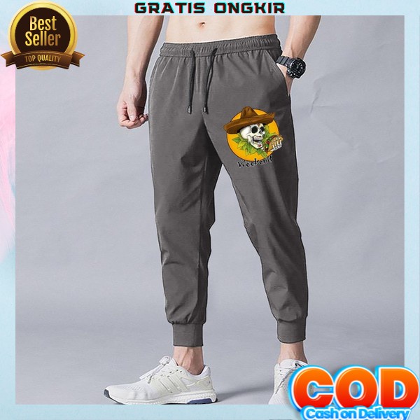 Sweatpants Training Celana Joger Cowok Casual Clana Pria Panjang Jogger Clana Cargo Joger Jogger Pan
