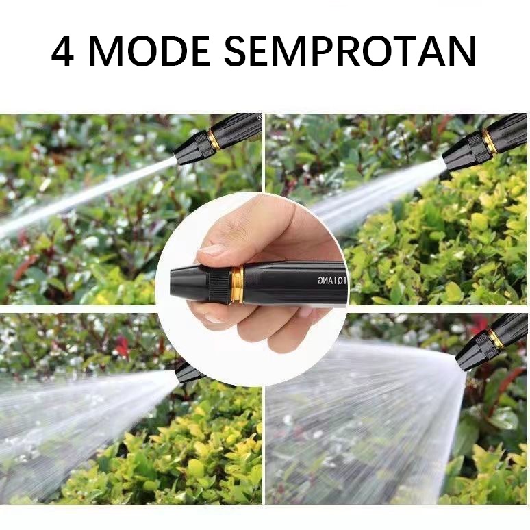 SEMPROTAN AIR KUNINGAN new UPGRADE HOSE NOZZLE JET WATER STEAM SEMPROTAN air TAMAN MOTOR MOBIL