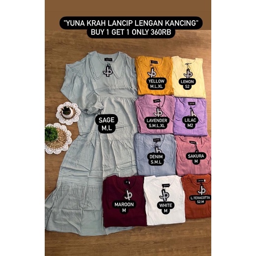 Yuna dress new series baju gamis/dress/baju muslim by Journey scarves jp