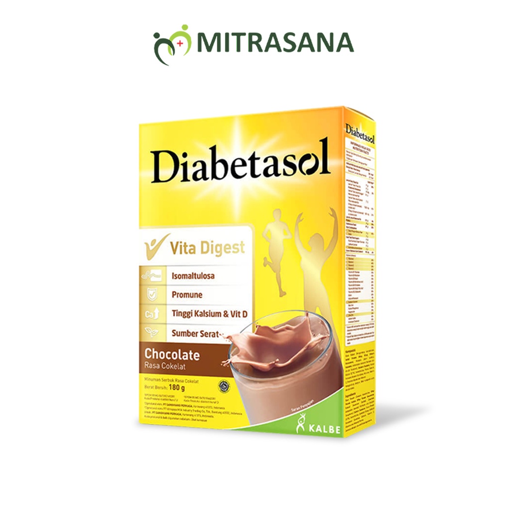 Diabetasol Vita Digest Coklat 180gr