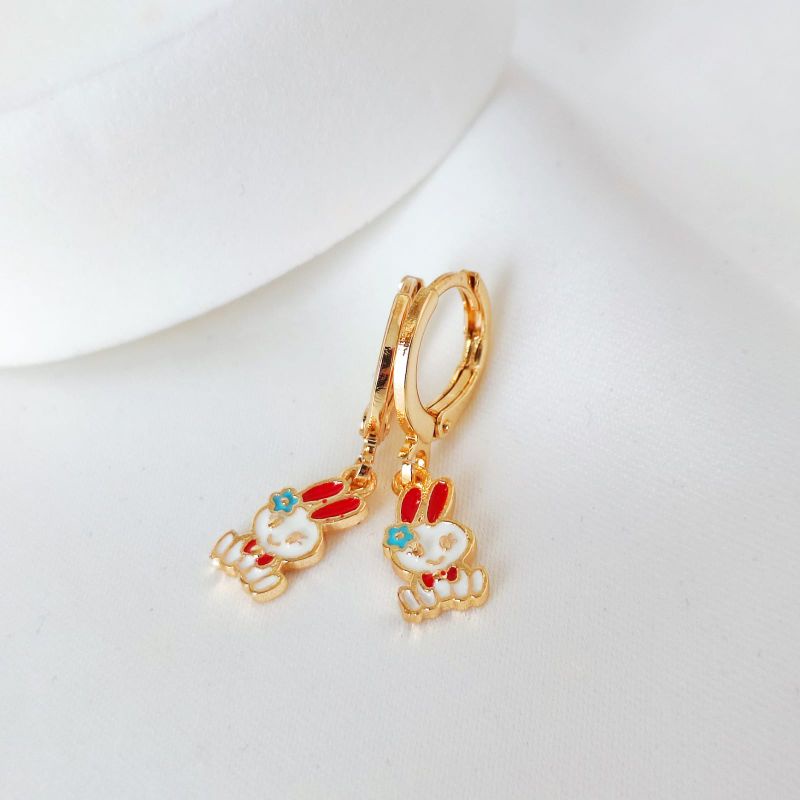 Anting Tusuk Anak Permata Karakter Animasi Terbaru
