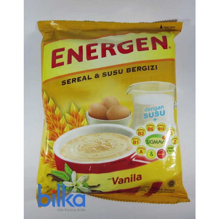 

Sereal Energen Sereal Bag Vanila 20'S X 29G