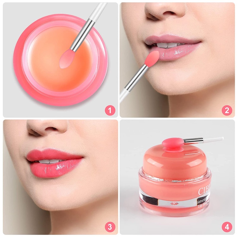 Brush Silikon Mini Aplikator Masker Bibir / Eyeshadow Tahan Lama Ramah Kulit Mudah Dibersihkan