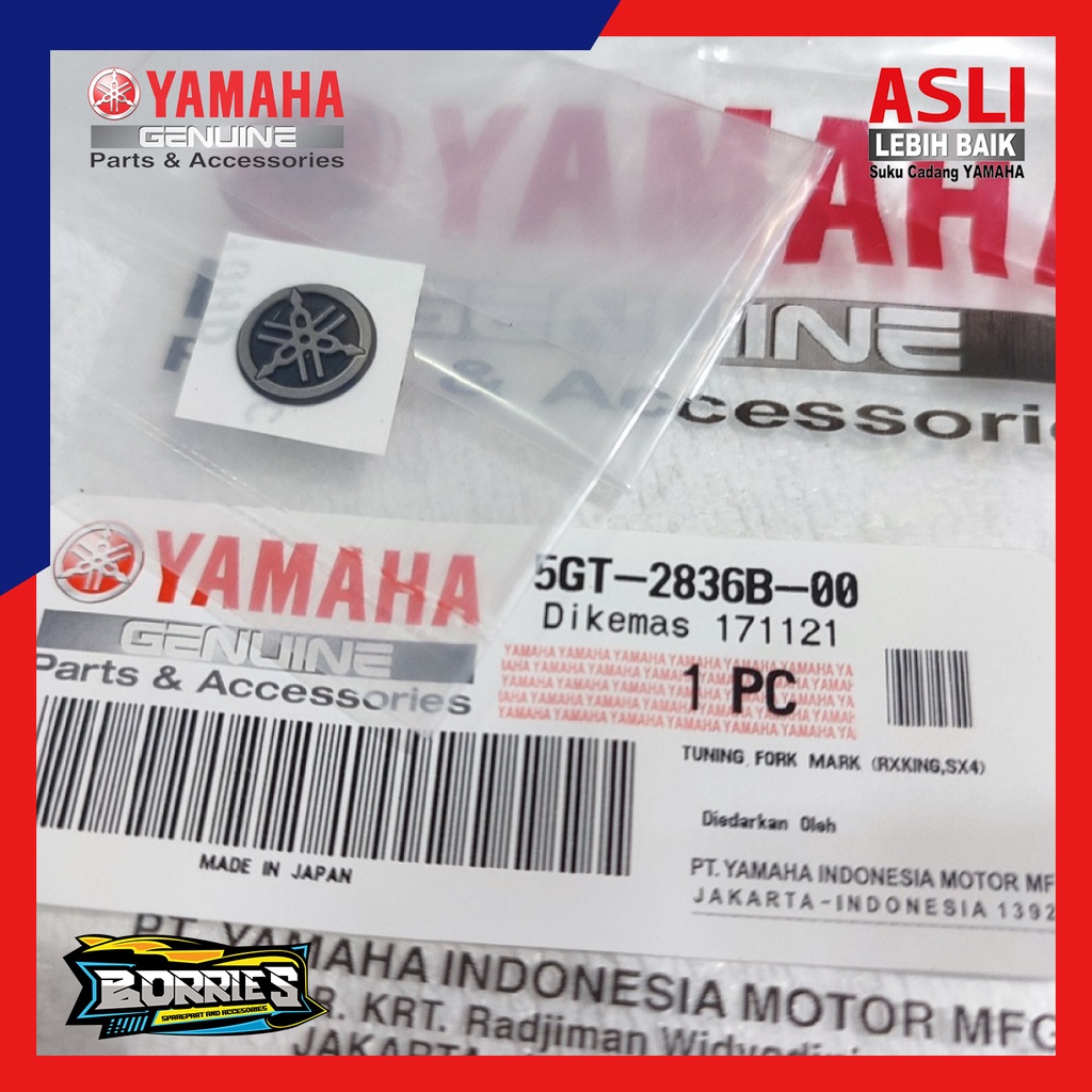 EMBLEM LOGO COVER SPIDO METER SPIDOMETER SPEEDOMETER RXKING RX KING ORI ORIGINAL 5GT-2836B-00