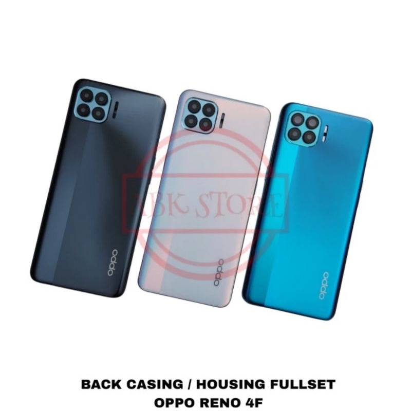 BEZZEL+BACKDOOR OPPO RENO 4F KESING CASING HOUSING FULLSET ORIGINAL