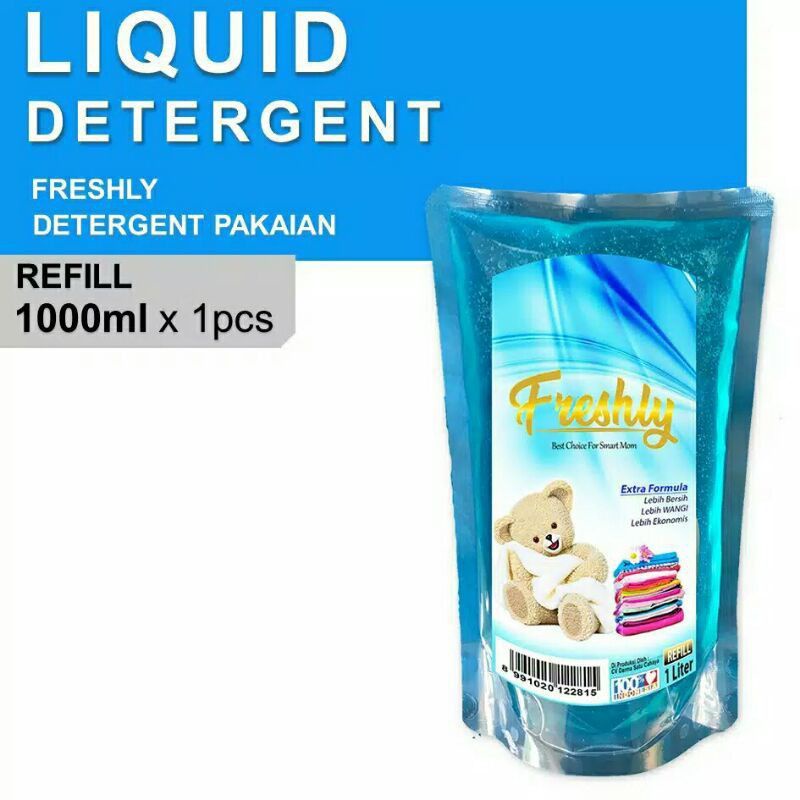 PROMO FRESHLY Liquid deterjen cair Loundry 1000 ml