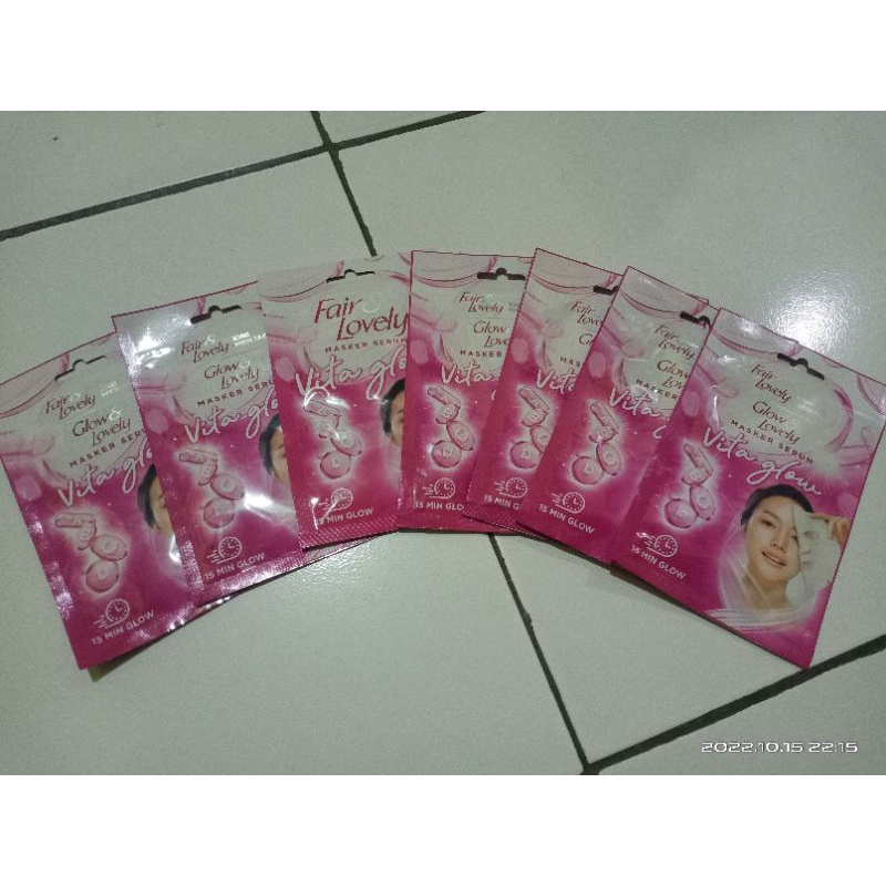 Fair & Lovely / Glow & Lovely Masker Wajah